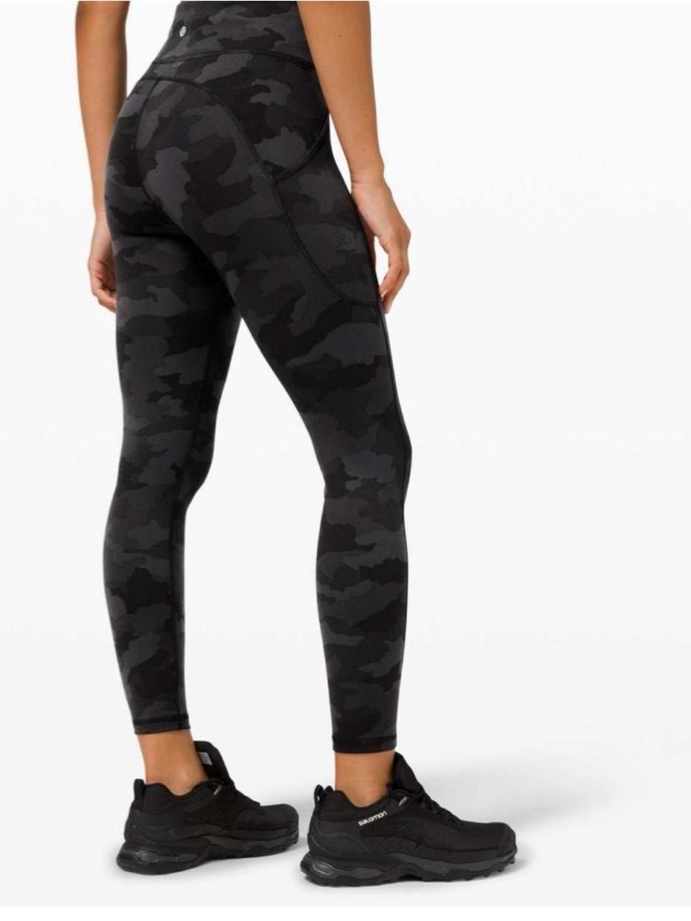 lululemon athletica Black Camo High-Rise Leggings